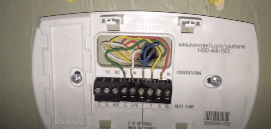 Honeywell thermostat wiring