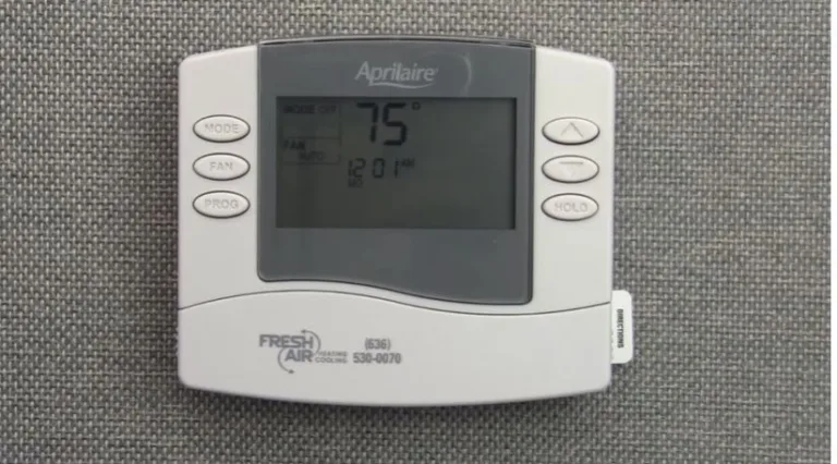 Aprilaire Thermostat Says Off [Super Easy Fix]