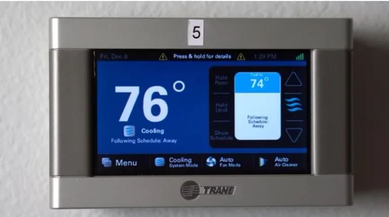Trane Thermostat Says Waiting [Solved]