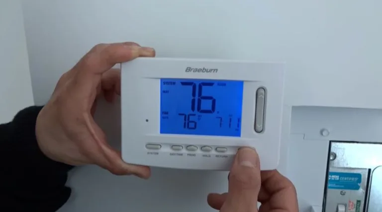 Braeburn Thermostat Cool Flashing [Solved]