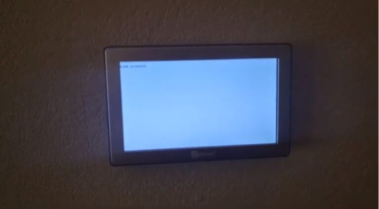 Trane Thermostat Touch Screen Not Working (Blank Screen Fix)