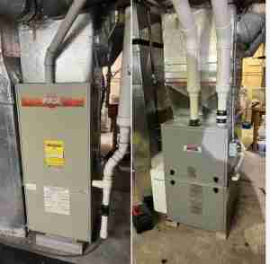 Furnace not blowing air