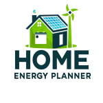 Home Energy Planner Logo – Circle – White