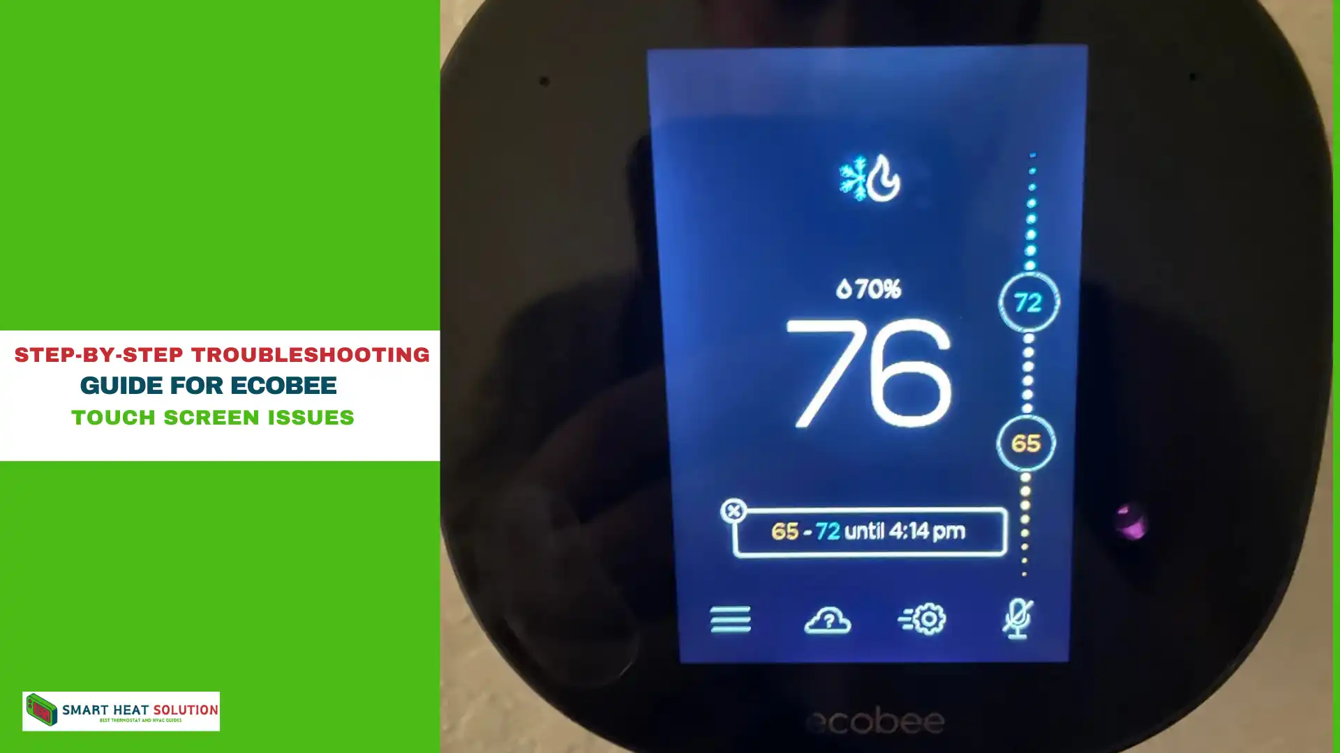 Ecobee Touch Screen Not Working? (Fixed) Thermostat & HVAC Helpers