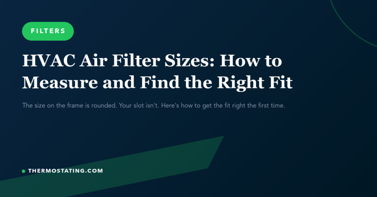 Featured image for: HVAC Air Filter Sizes: How to Measure and Find the Right Fit
