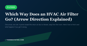 Featured image for: Which Way Does an HVAC Air Filter Go? (Arrow Direction Explained)